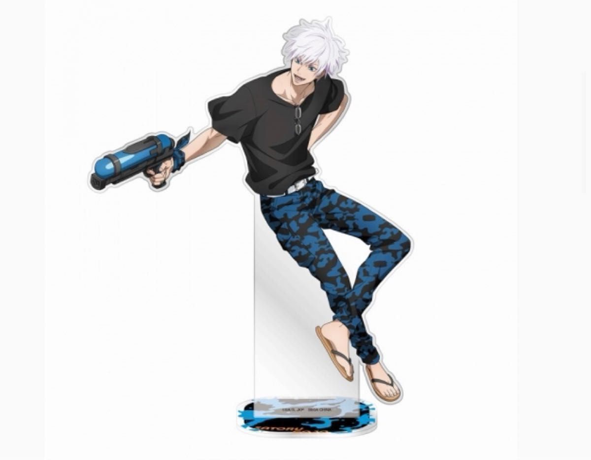 呪術廻戦 BIG アクリルスタンド 五条悟 セガラッキーくじ アニメイト