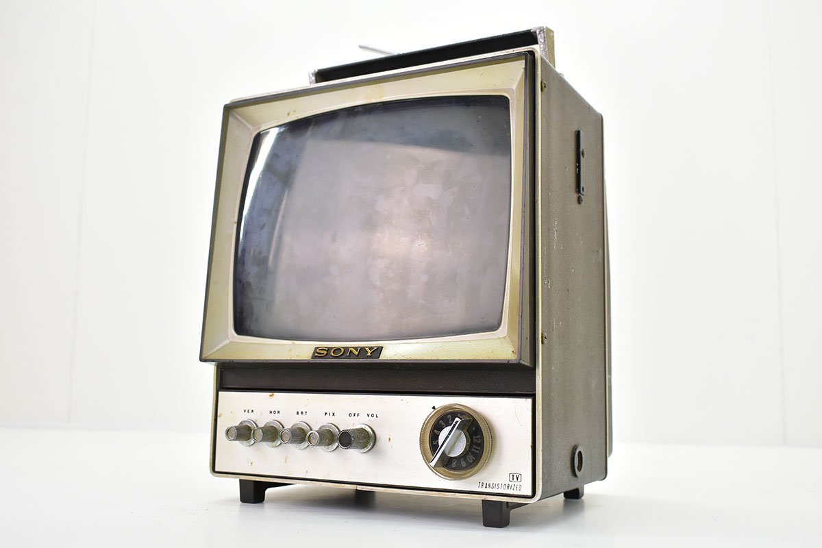 Yahoo!オークション - SONY 9-304 トランジスタテレビ[ソニー][白黒テ
