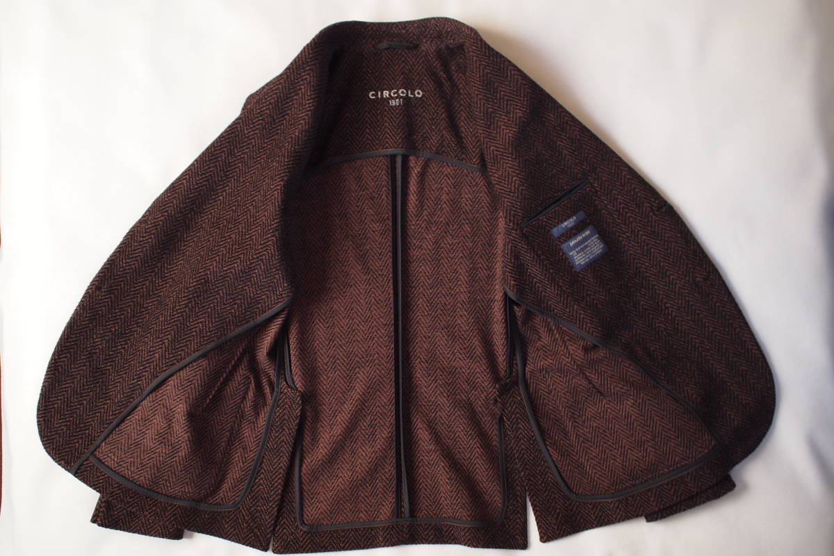 新品タグ付 イタリア CIRCOLO 1901 秋冬 コットン ベロア調 ダーク