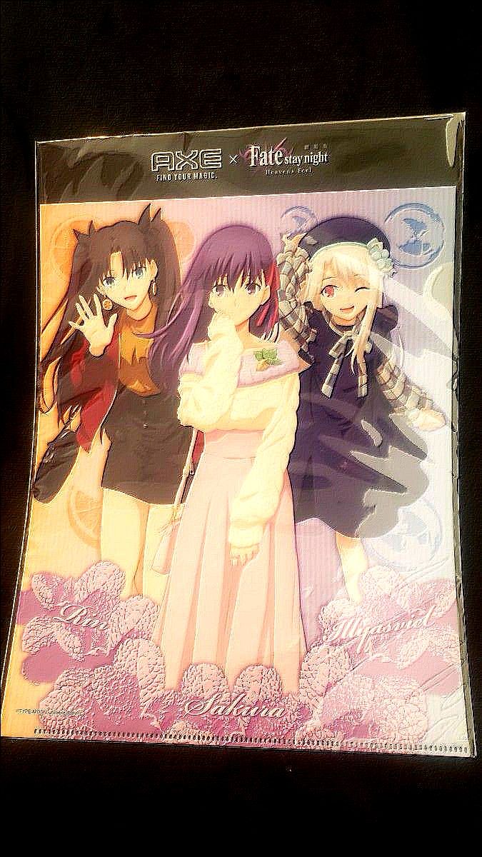 当選非売品】AXE×FateHFコラボキャンペーンクリアファイル｜Yahoo