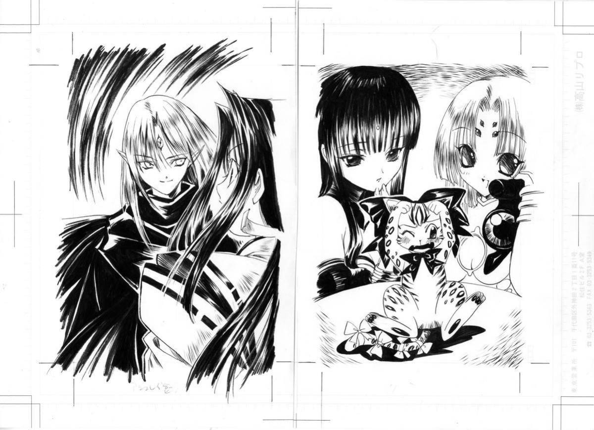 Yahoo!オークション - 手描きイラスト【気象文庫2巻】【モノクロ10点＋