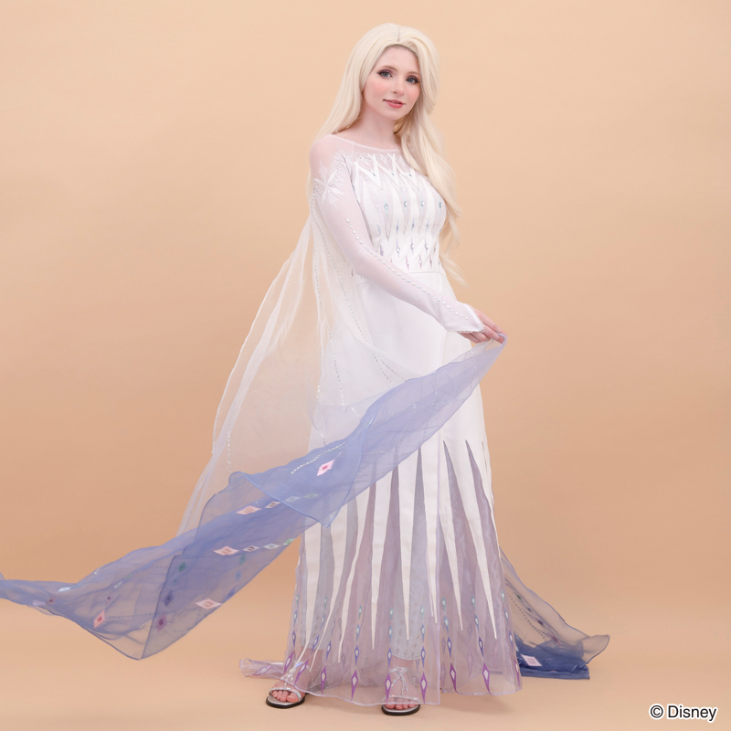 シークレットハニー アナ雪2 精霊 エルサ エピローグ ドレス コスプレ