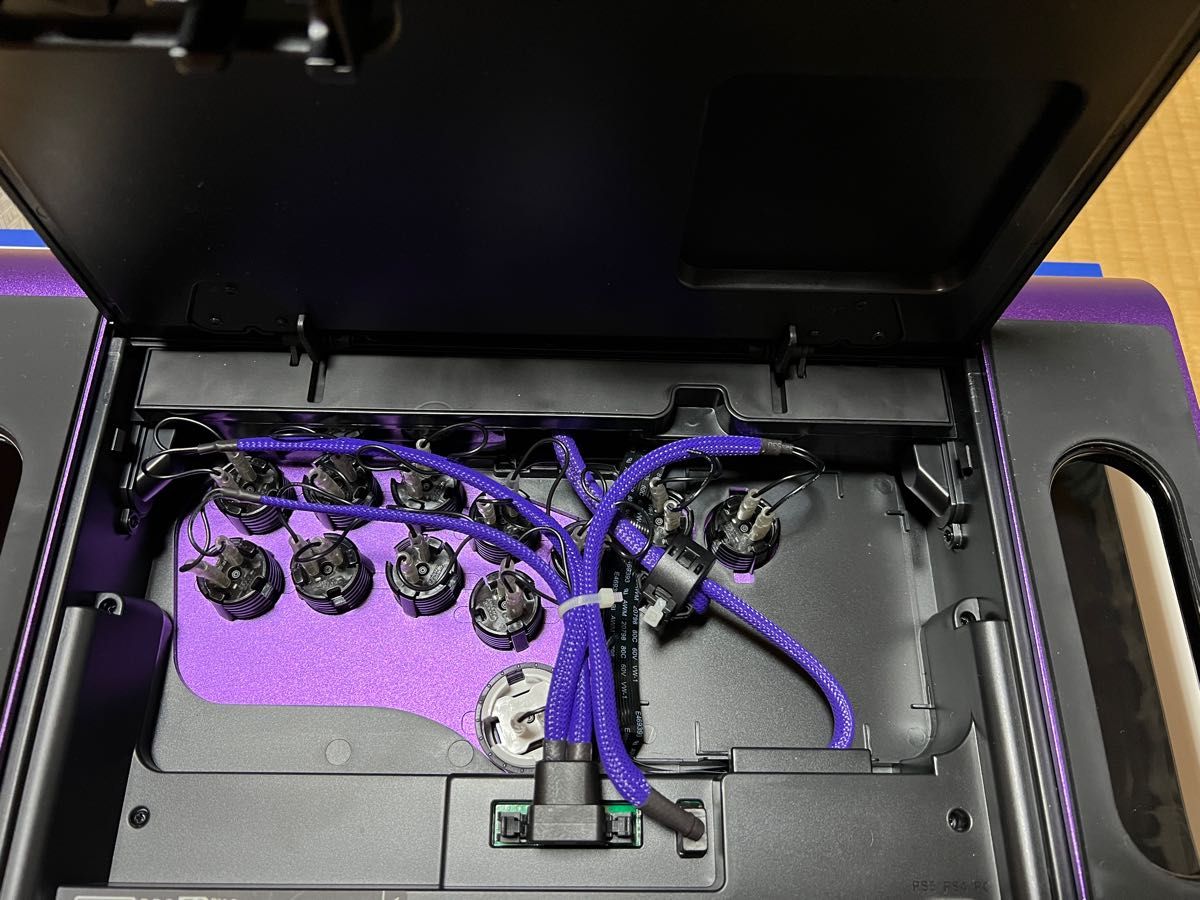 中古 Victrix Pro FS-12 レバーレス アケコン GamerFingerボタン交換