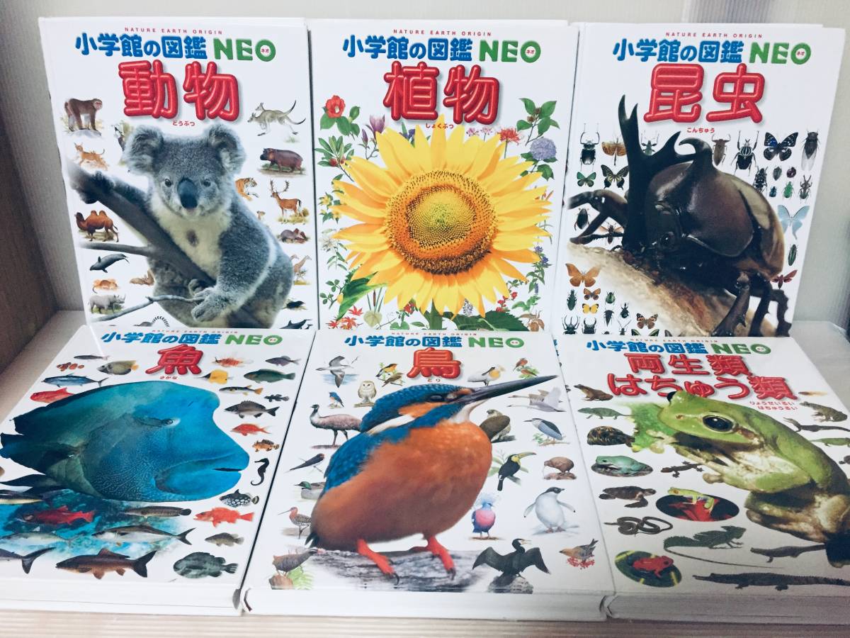 小学館の図鑑NEO 小学館の図鑑NEO 1～18巻 18冊セット｜Yahoo!フリマ