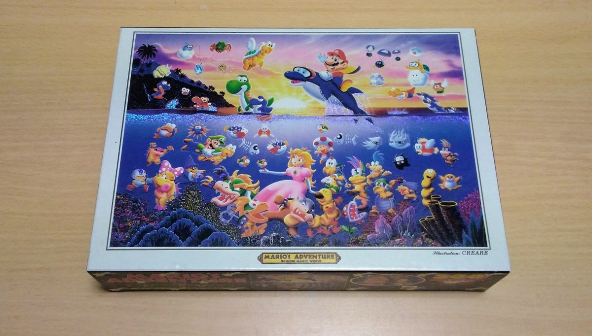 Yahoo!オークション - スーパーマリオ ワールド 南の島のマリオ ジグソ