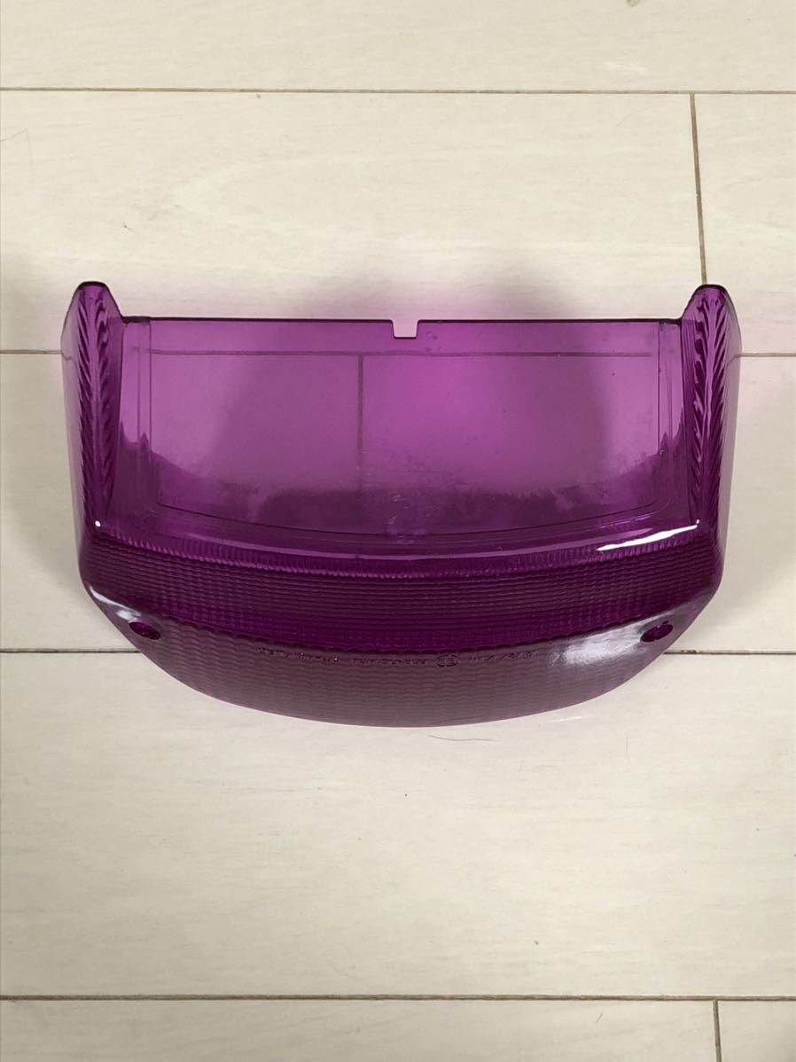 ゼファー400X 紫テールレンズ 紫ヨーロピアンウインカー セット