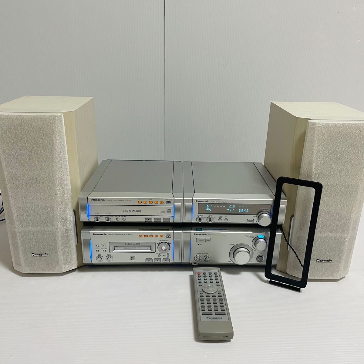 Panasonic パナソニック システムコンポSC-HD615 5CD/5MDステレオ