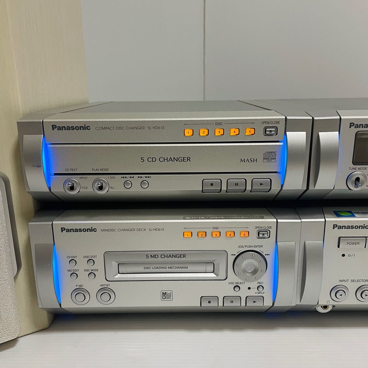 Panasonic パナソニック システムコンポSC-HD615 5CD/5MDステレオ