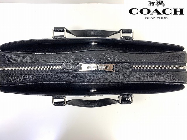 新品同様 送料無料 コーチ メンズ COACH レザー グラハム 2Way