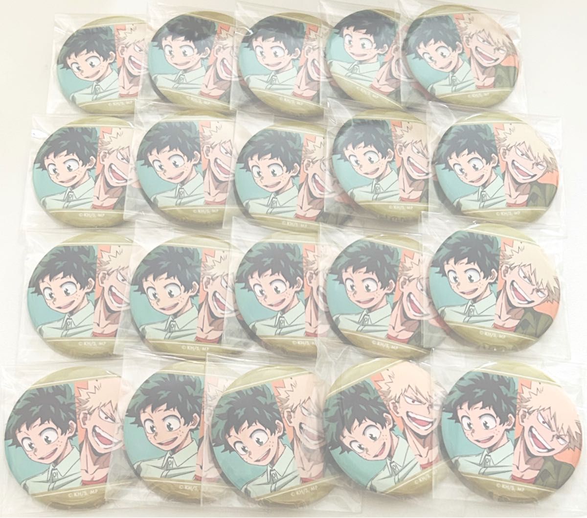 ヒロアカ 東武動物公園 缶バッジ56個 緑谷出久 爆豪勝己 Anique Shop