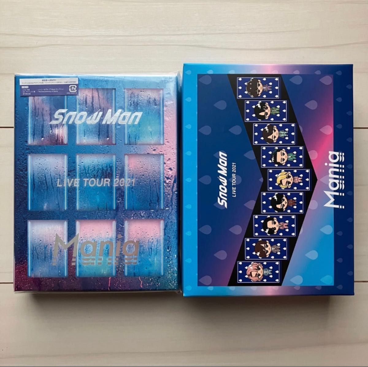 SnowMan LIVE TOUR 2021 Mania 初回盤 4DVD ワンピースBOX デジパック