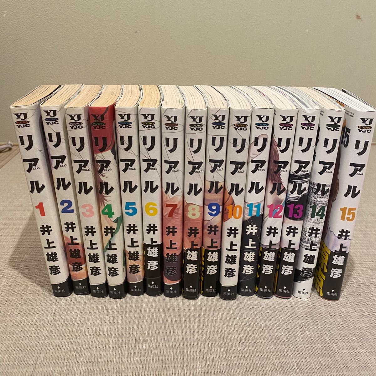 リアル REAL 1-15全巻+6巻7巻限定カバーセット 初版多数 井上雄彦