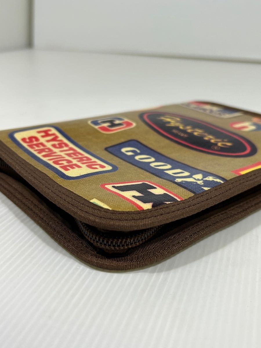 極美品 ヒステリックグラマー 手帳カバー ブックカバー マルチケース