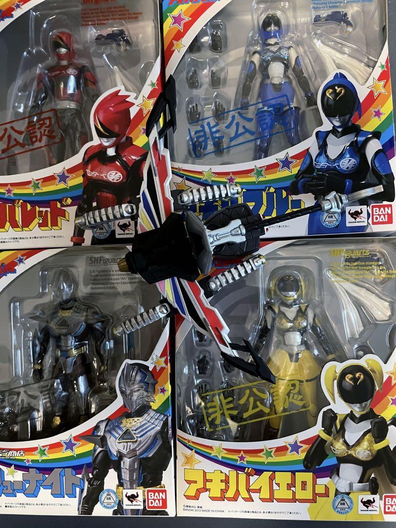 S H Figuarts 非公認戦隊アキバレンジャー4体セット 特典＆武器｜Yahoo