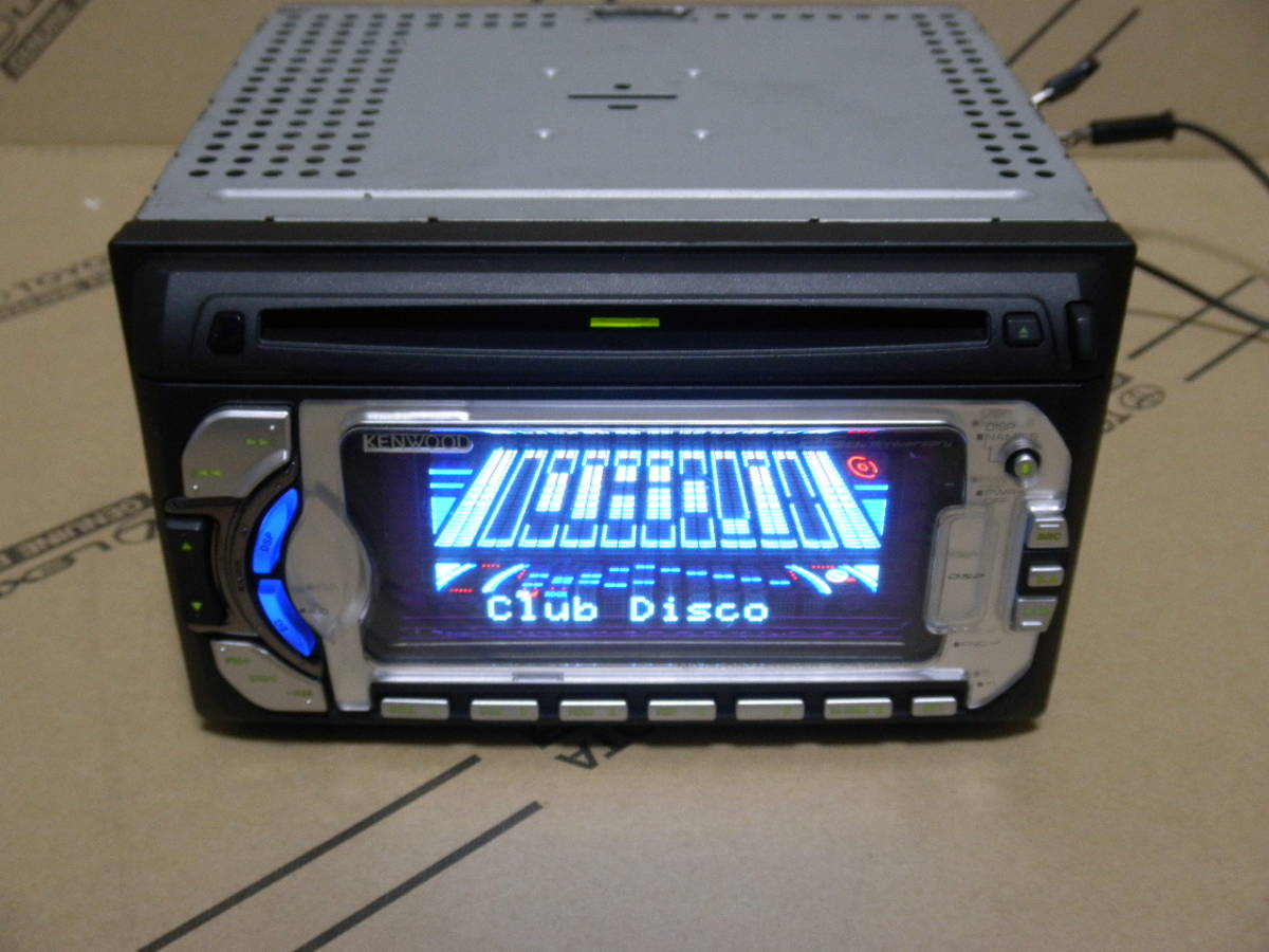 KENWOOD DPX-5025M 25th アニバーサリー CD&MD DSP スペアナ チャーチ