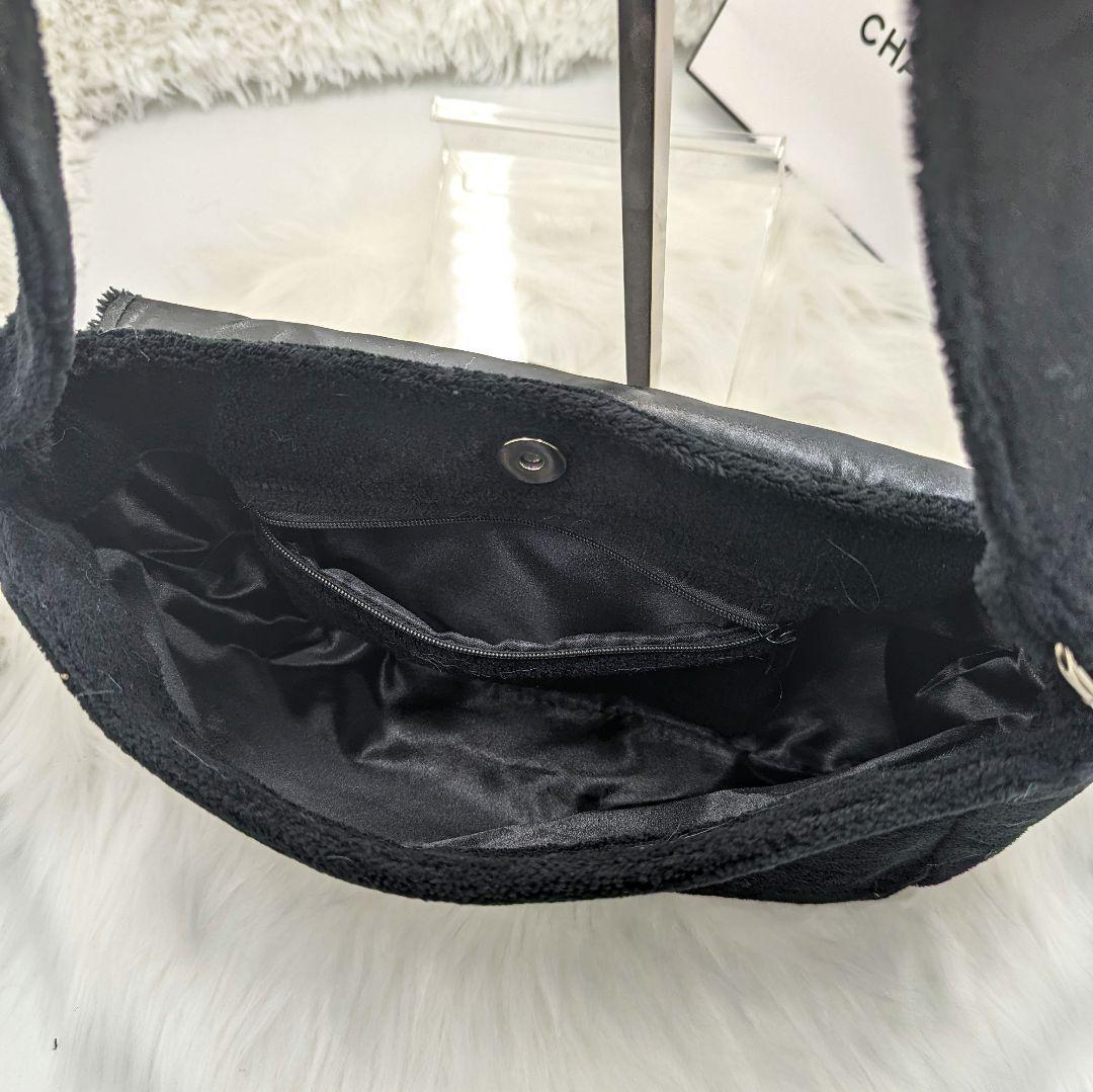 ノベルティ】 シャネル CHANEL ショルダーバッグ パイル地｜Yahoo