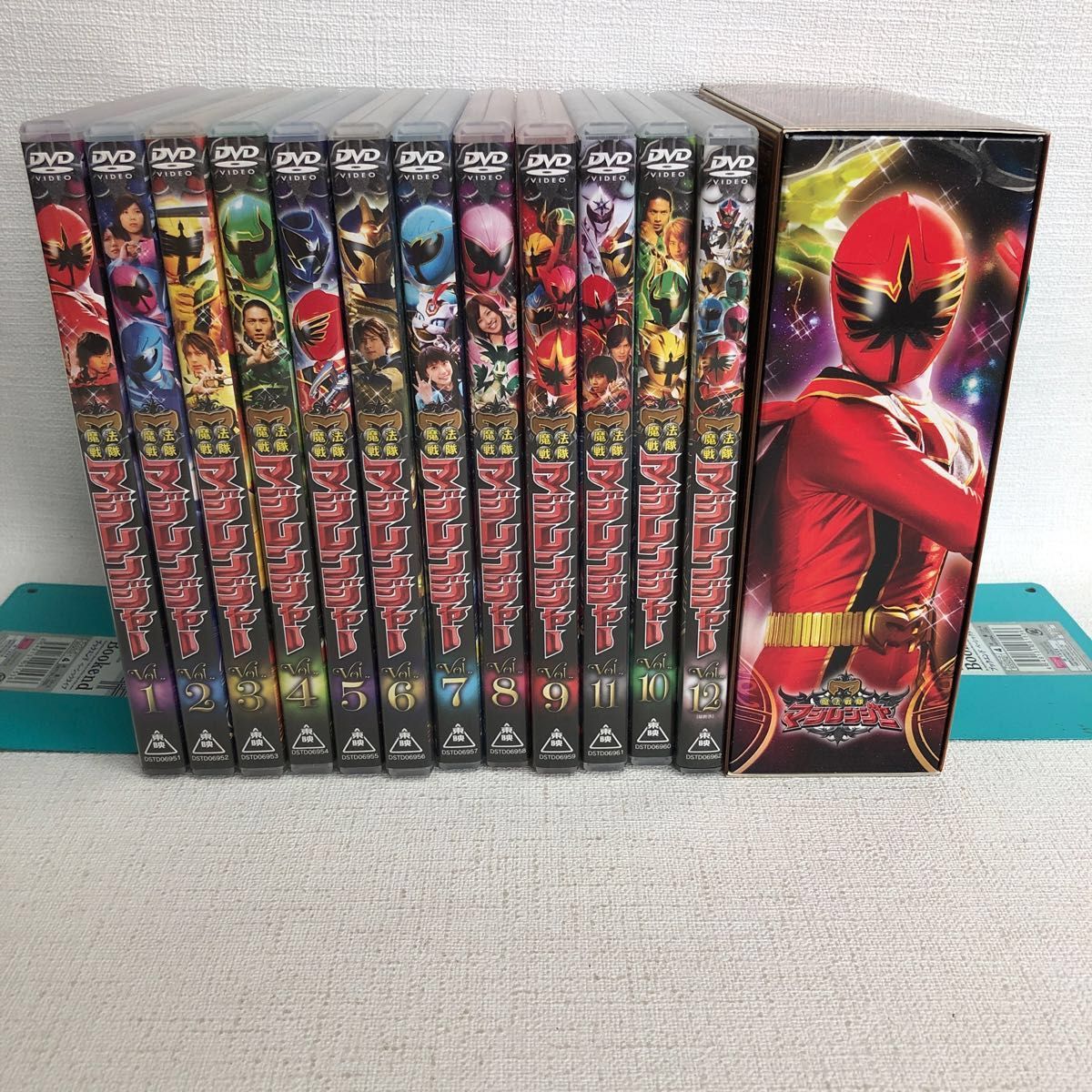 DVD 魔法戦隊マジレンジャー 全12巻 セット 特製全巻収納BOX付き