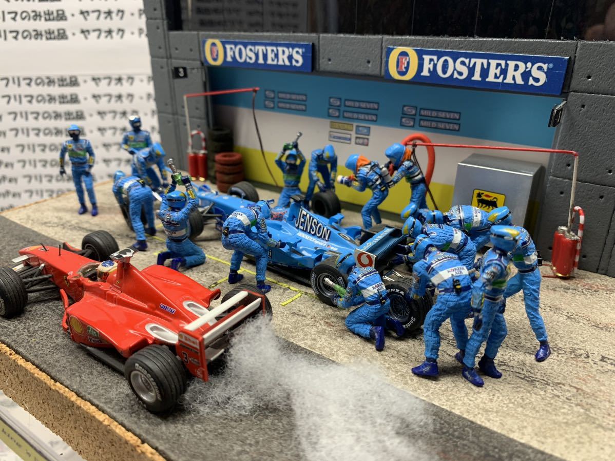 送料無料 1/43F1ジオラマ「PIT STOP」｜Yahoo!フリマ（旧PayPayフリマ）