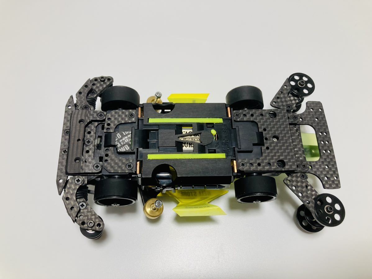 ミニ四駆MSフレキ完成品 2軸ATピボット セイchan式アンカー レース優勝