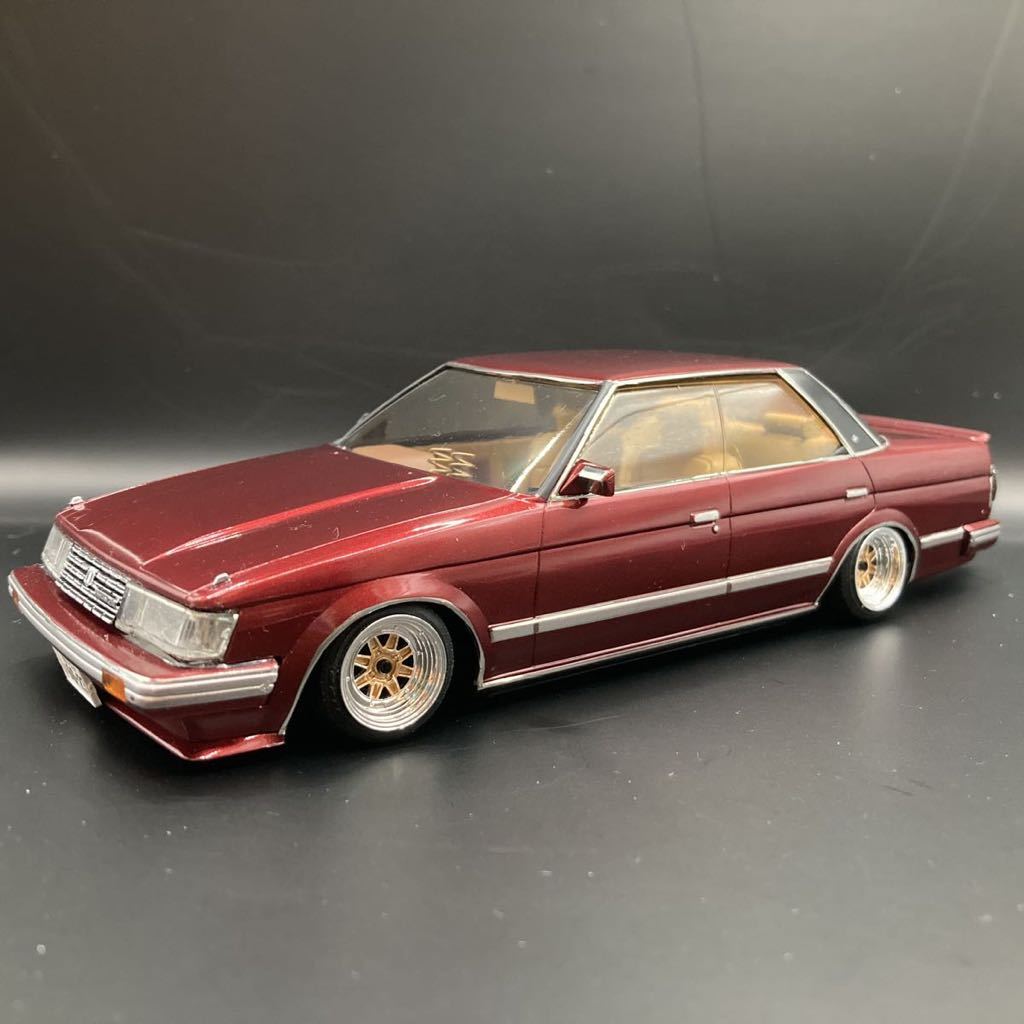 Yahoo!オークション - 完成品 GX71 マークII 1/24 ワインレッド
