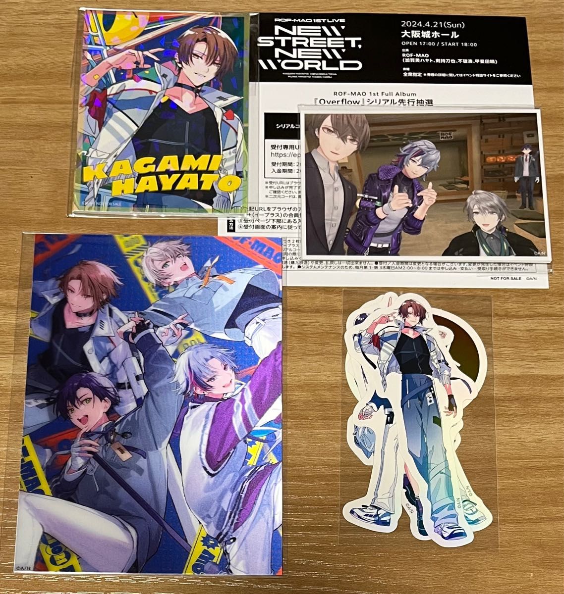 ROF-MAO 1st FULL ALBUM 『Overflow』の特典のみ｜Yahoo!フリマ（旧
