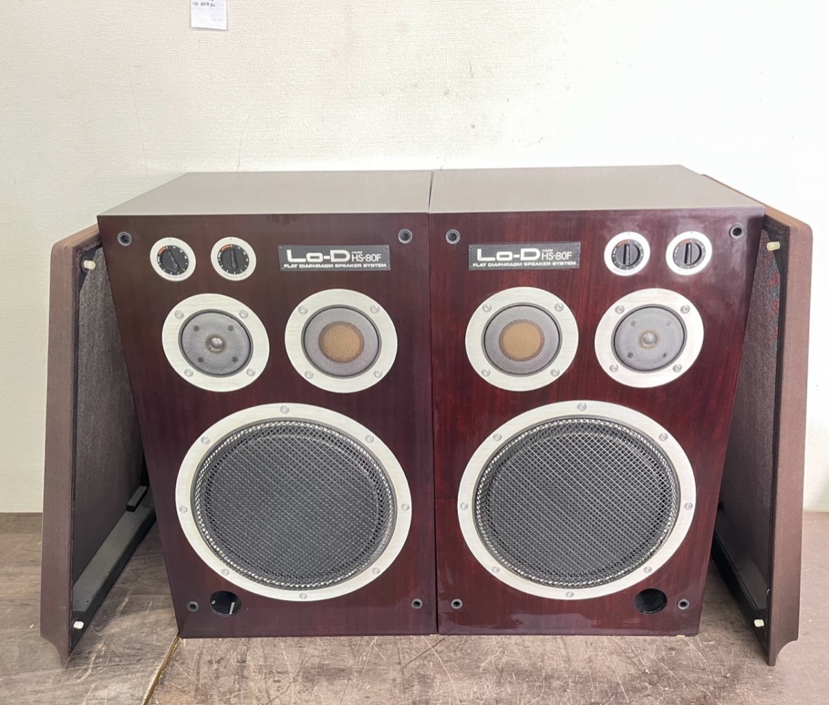 Yahoo!オークション - 極美品 Lo-D スピーカーペア HS-80F ブックシェ