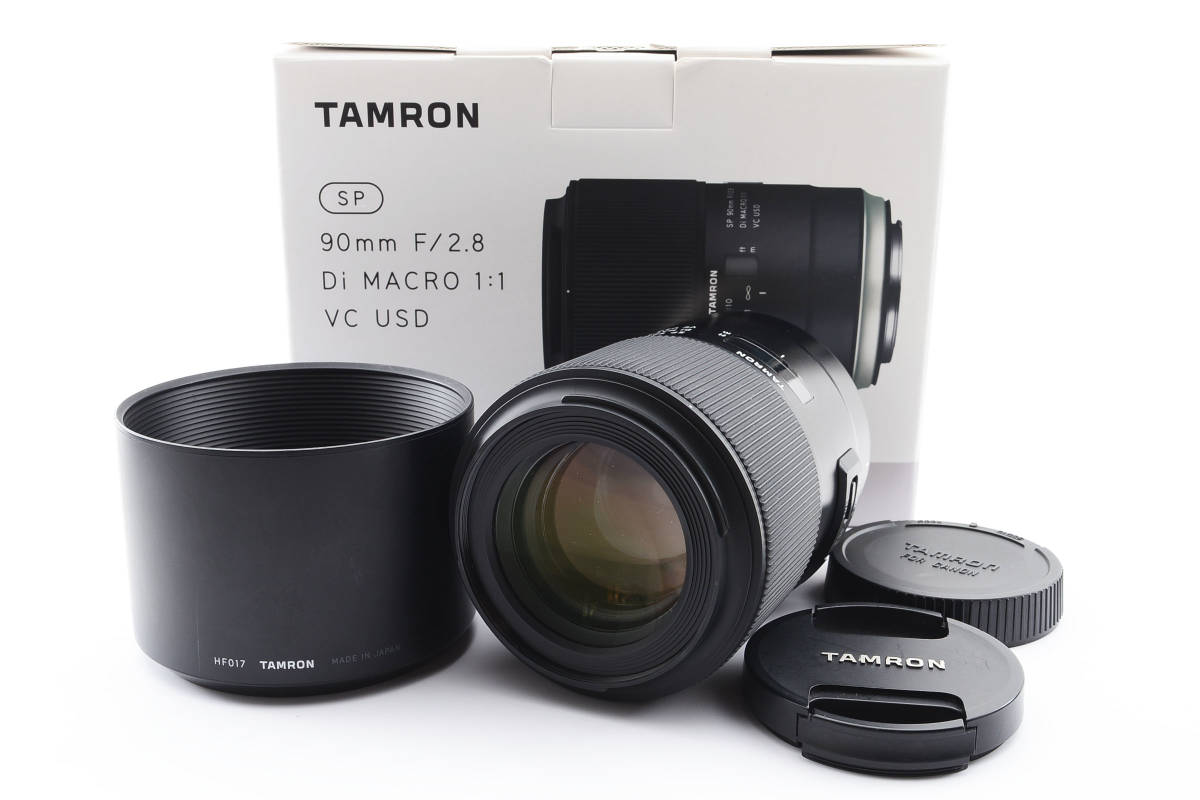 Yahoo!オークション - 美品 TAMRON SP 90mm F2.8 Di MACRO VC USD F01