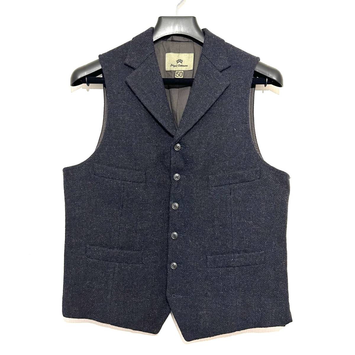 NIGEL CABOURN / ナイジェルケーボン】マロリーベスト / ウール / 50