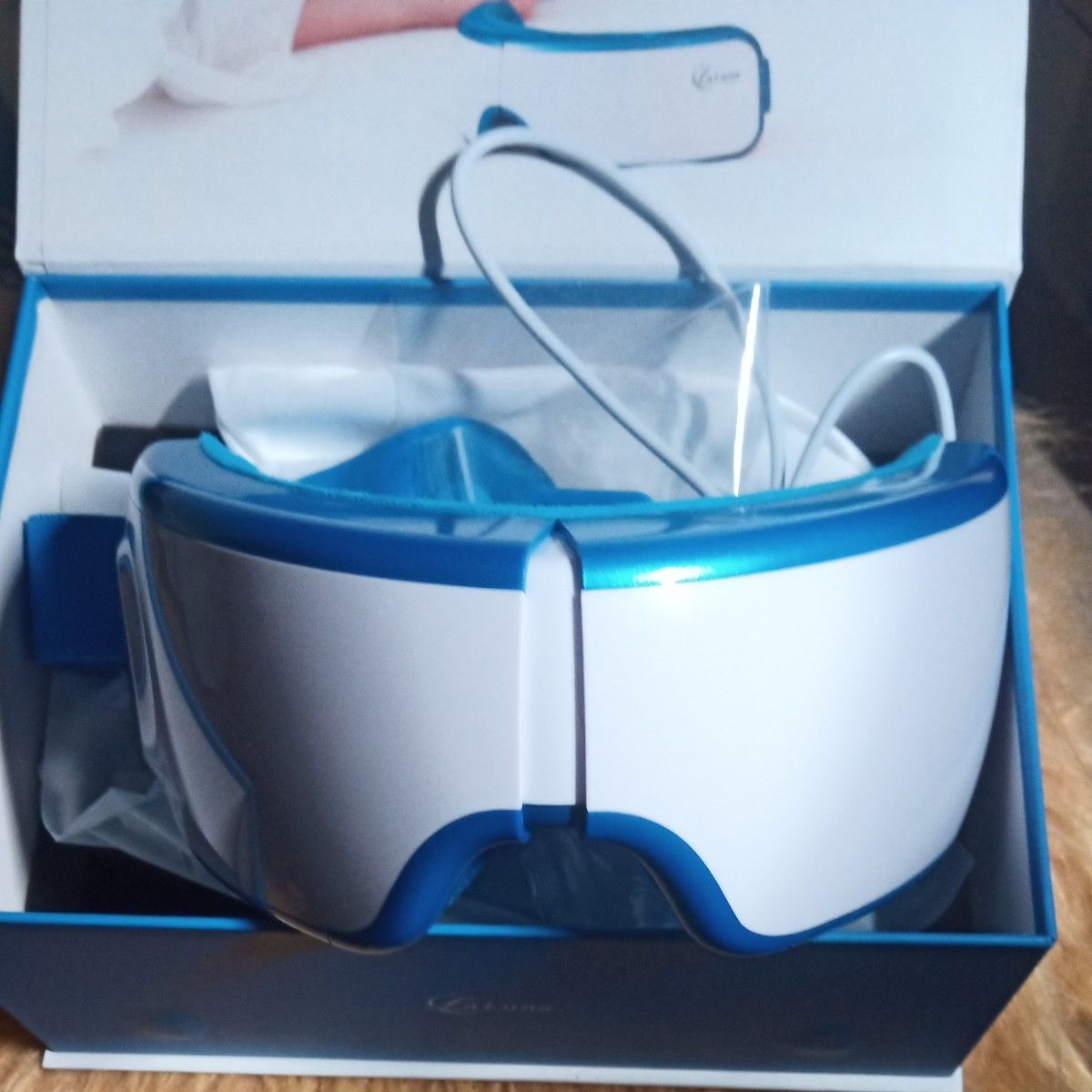 ラルーナ La Luna エアーアイマスク EM-R0208LA-BLU（ハワイアンブルー