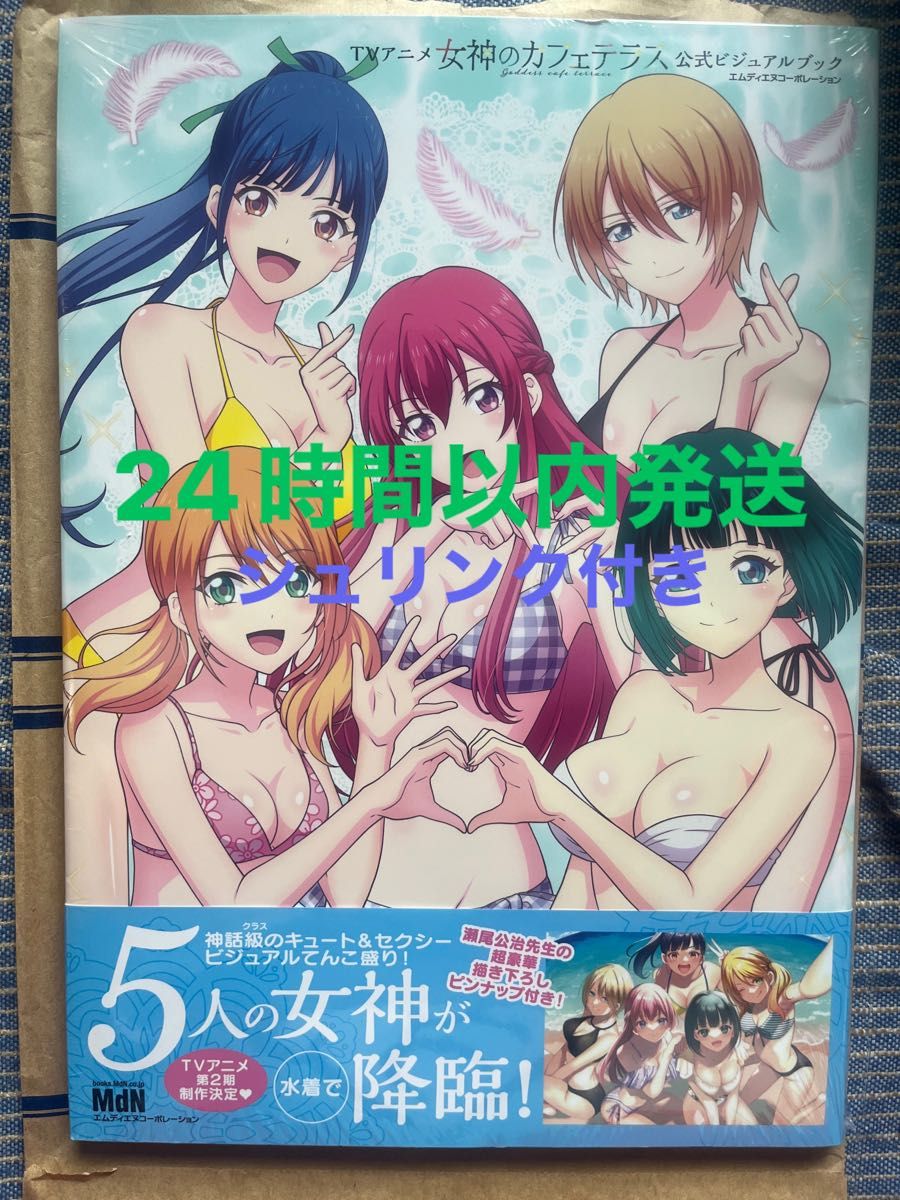 女神のカフェテラス 公式ビジュアルブック 新品未開封シュリンク付き