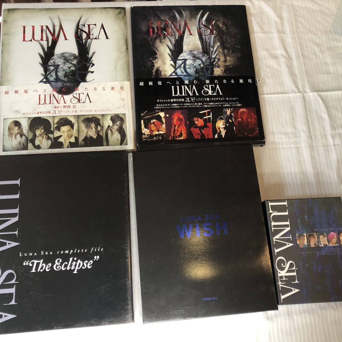 Yahoo!オークション - LUNASEA 写真集 まとめて4冊＋ひめくりカレンダ