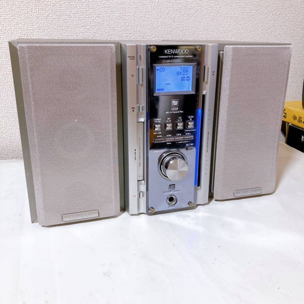 ケンウッド CD MDコンポ RD-ES7NET 【KENWOOD】｜Yahoo!フリマ（旧