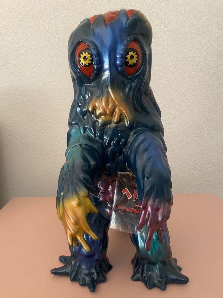 44cm ジャイアントヘドラ ソフビ マルサン 2005 ゴジラ ヘドラ 紺色