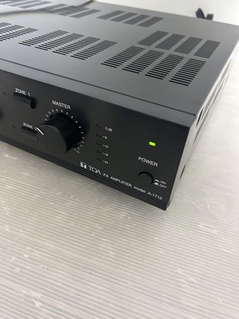 Yahoo!オークション - TOA A-1712 PAアンプ