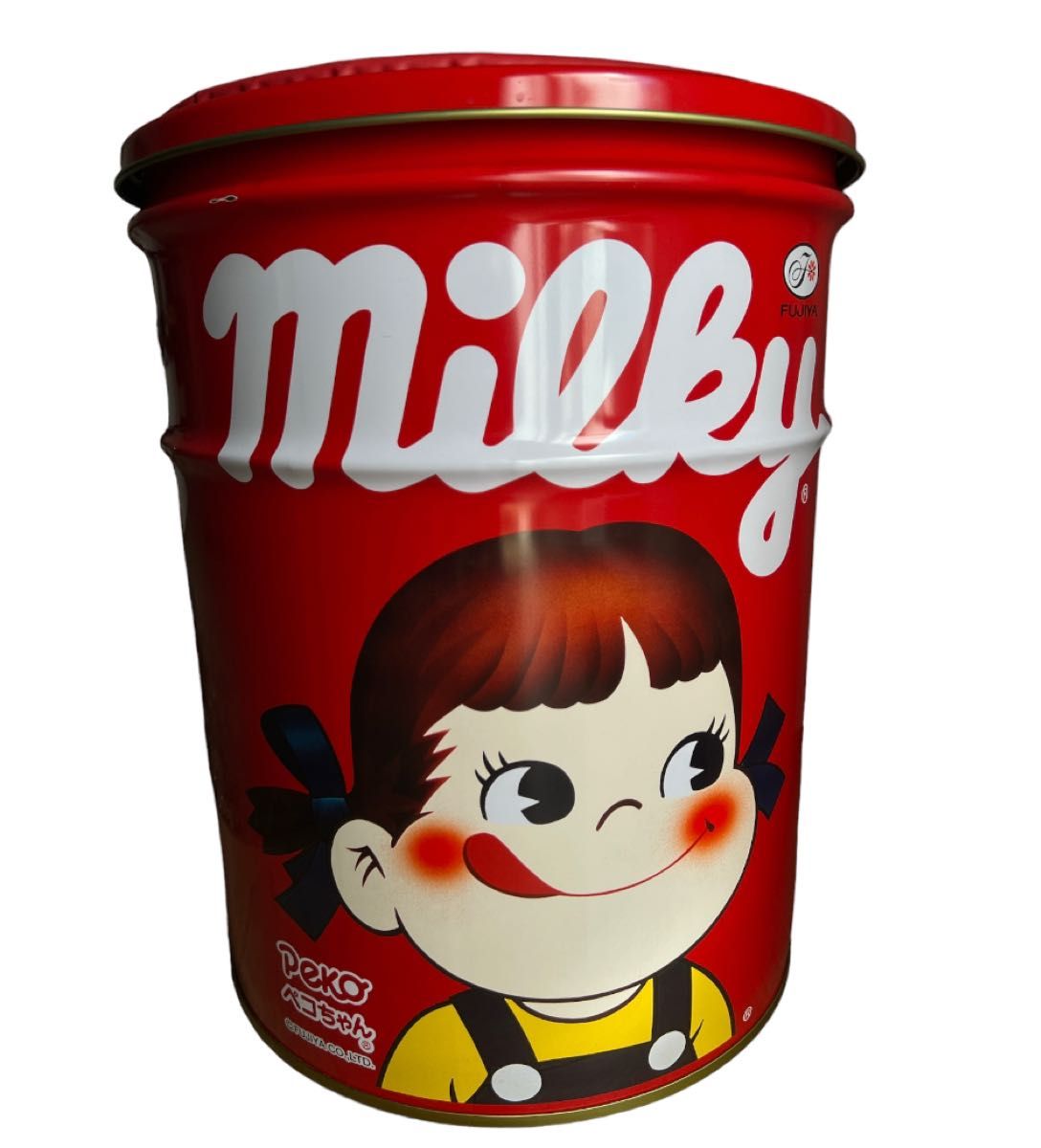 スツール缶 不二家ペコちゃん｜Yahoo!フリマ（旧PayPayフリマ）