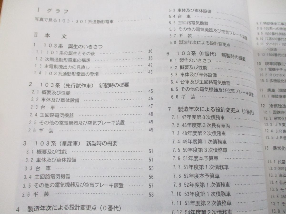 Yahoo!オークション - 01)103系・301系通勤形直流電車/国鉄新性能電車