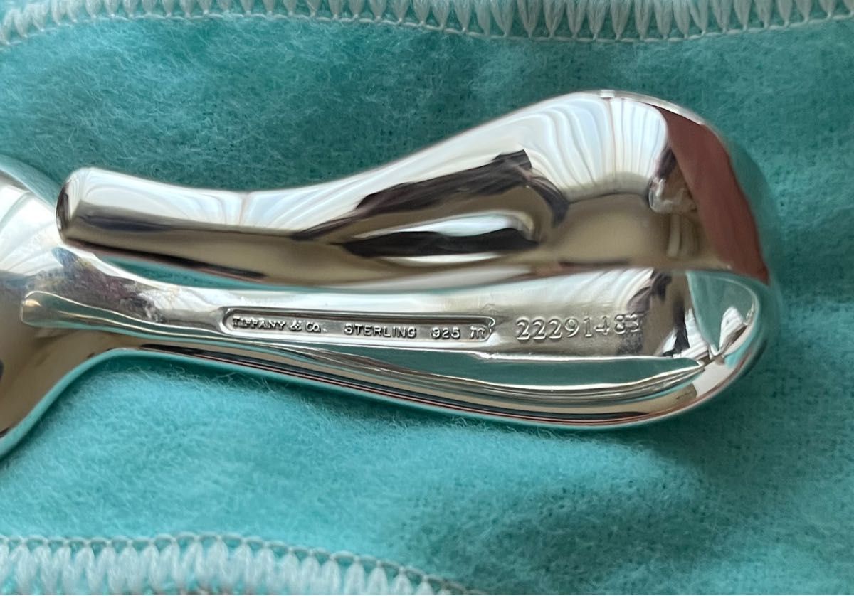 TIFFANY ティファニー ベビースプーン＆フォーク 定価72600円