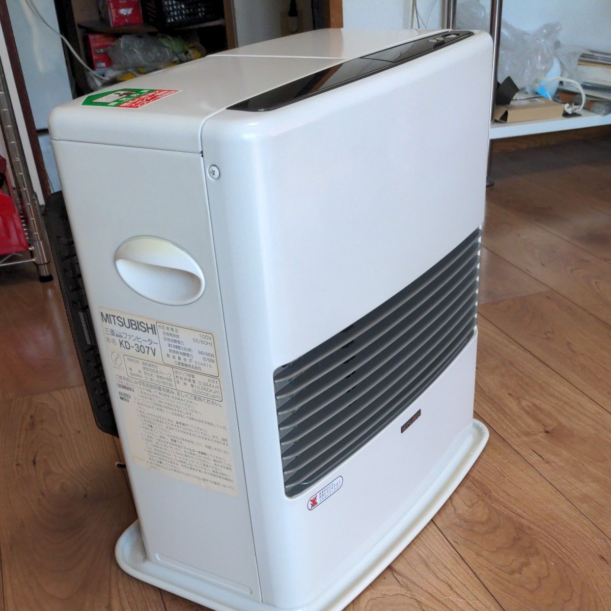 三菱石油ファンヒーターKD-307V｜Yahoo!フリマ（旧PayPayフリマ）