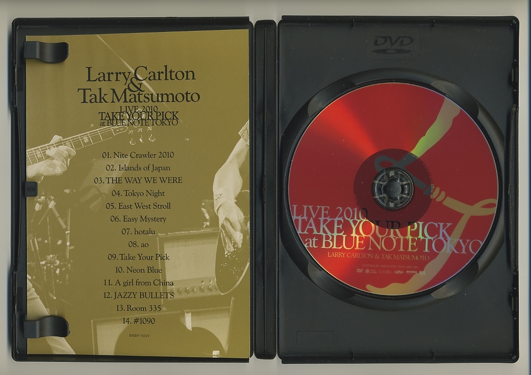DVD ラリー・カールトン 松本孝弘 ブルーノート東京 Larry Carlton