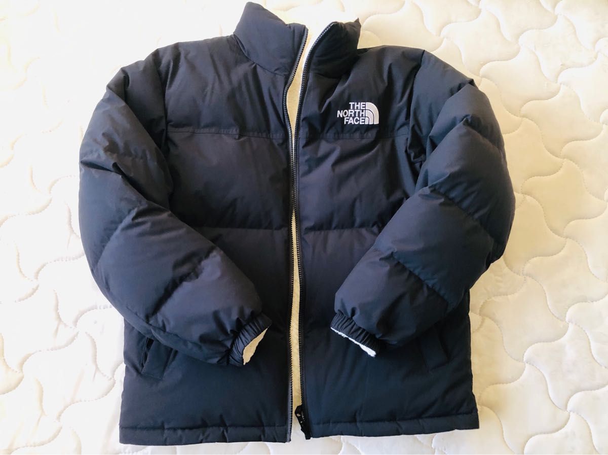 ザノースフェイス リバーシブルダウンジャケット ボアジャケット