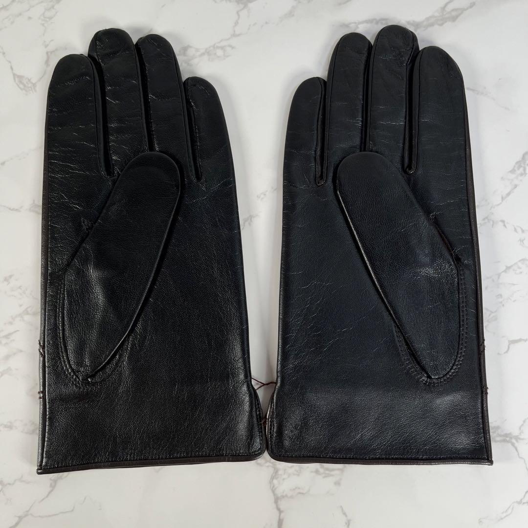 新品未使用】ヴィヴィアンウエストウッド 本革レザー手袋 オーブ刺繍