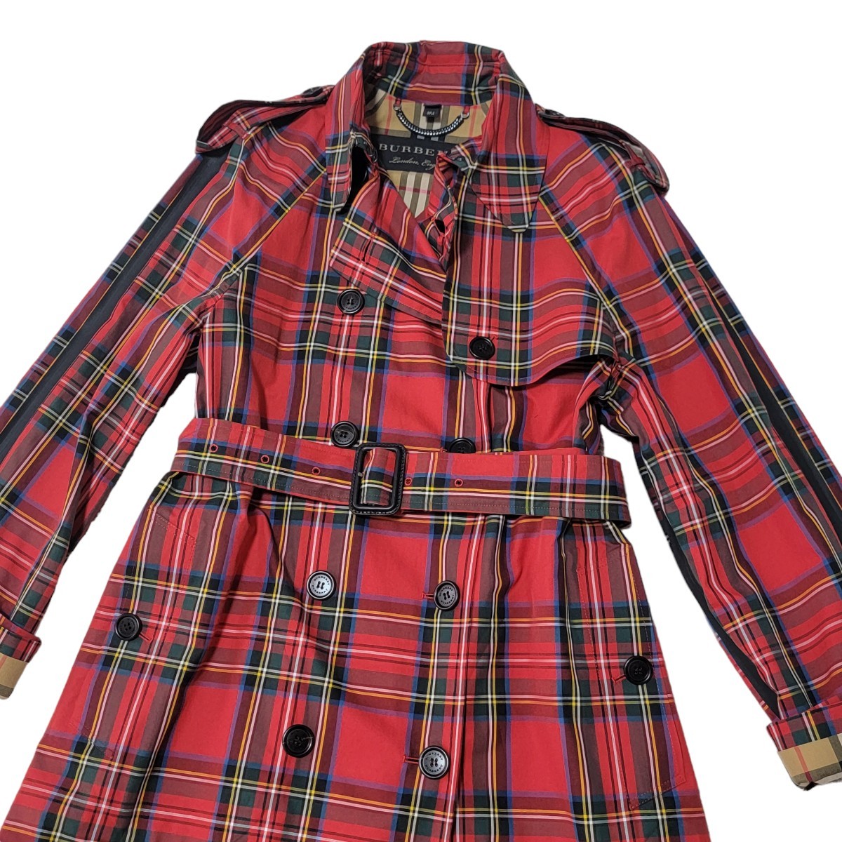 試着のみ】イタリア製 バーバリー BURBERRY タータンチェック