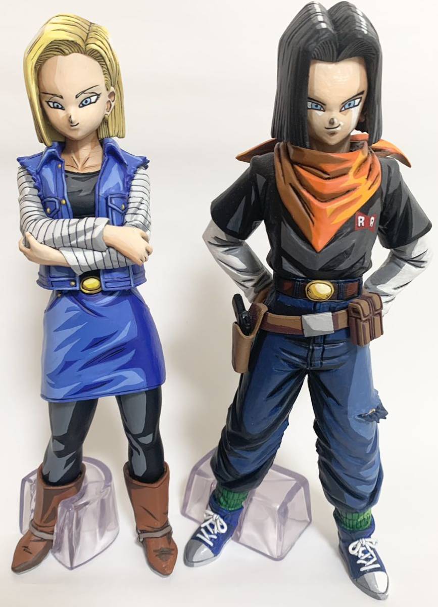 ドラゴンボールZ 1番くじ 人造人間の恐怖 人造人間17号 人造人間18号 2