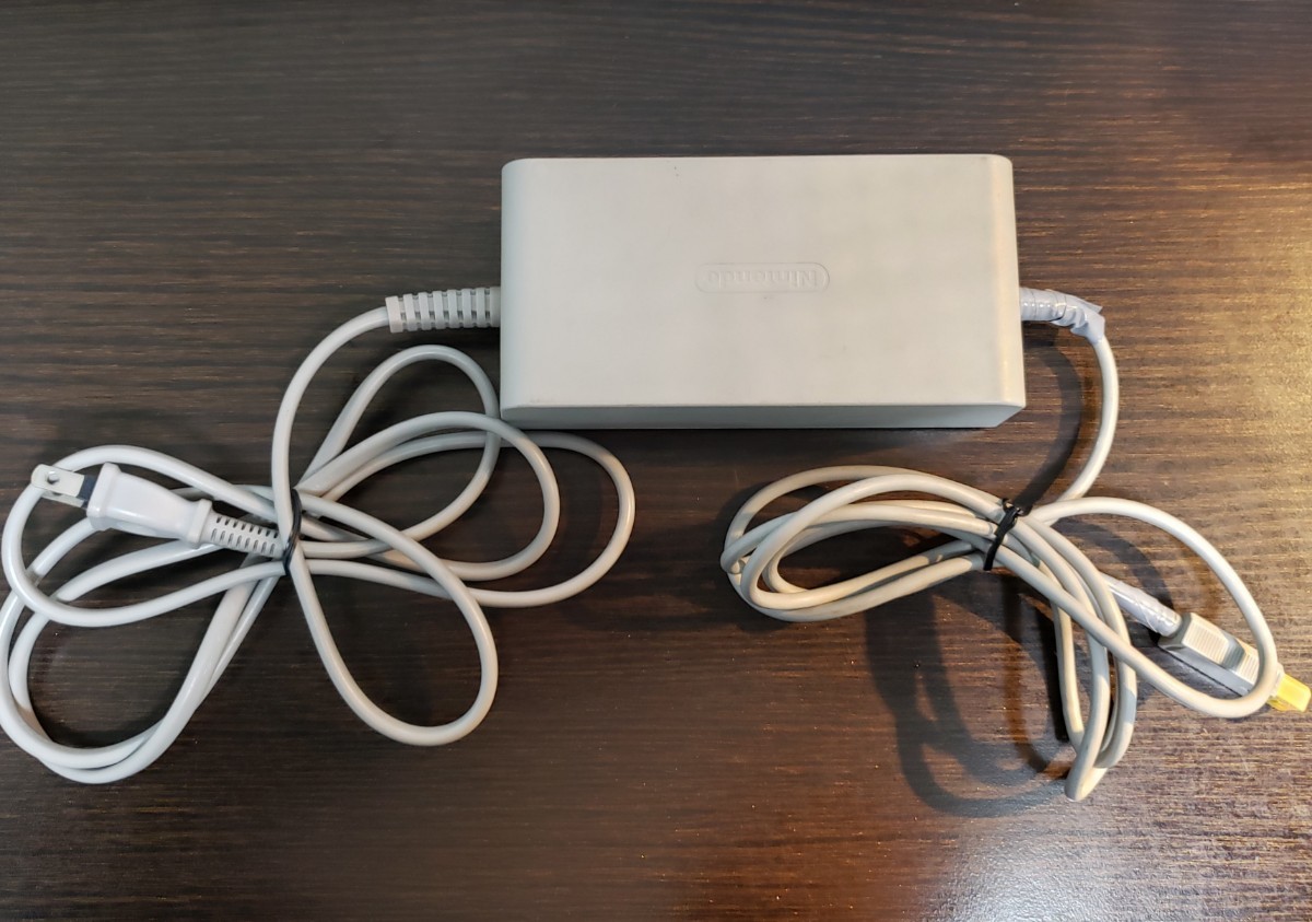 WiiU本体用電源コード WiiU 電源 ケーブル ACアダプタ ACアダプター