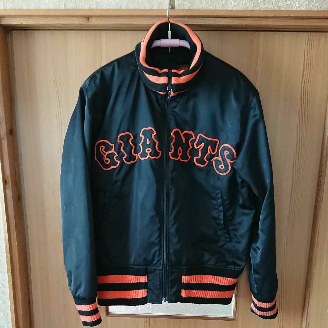 4【80s used】デサント × 読売ジャイアンツ グランドコート〈M〉王貞治