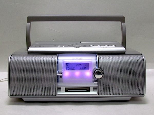 ビクター 高性能 高音質 CD/MDラジカセ RC-L1MD 動作品 (K43)｜Yahoo