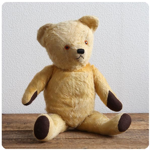 ヴィンテージ テディベア＊イギリス＊アンティーク アンティーク