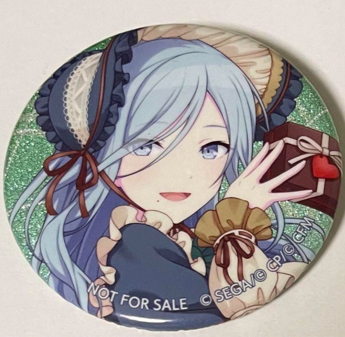 プロセカ 日野森雫 グリッター缶バッジ バレンタイン 特典｜Yahoo
