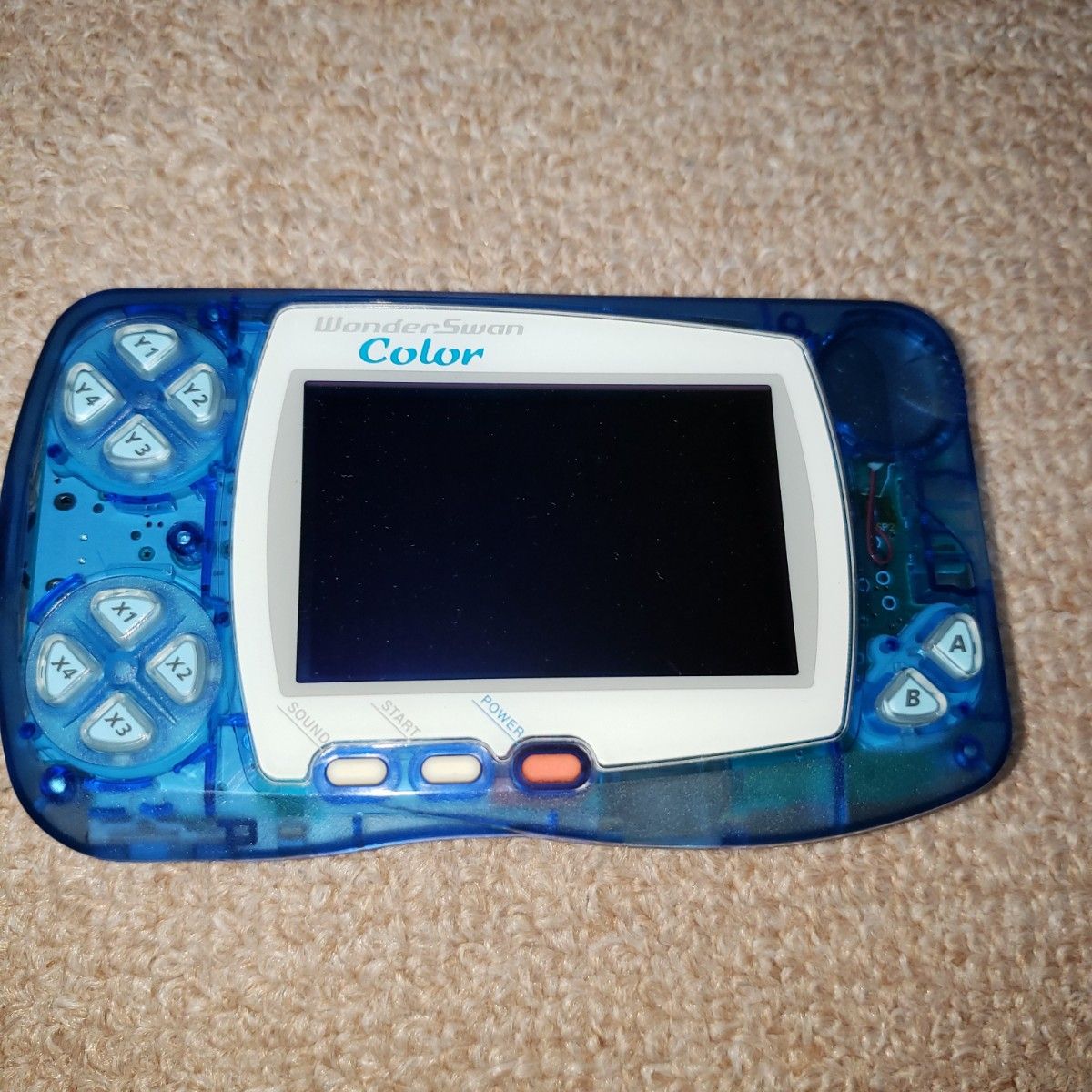 BANDAI ゲーム機本体 WONDERSWAN COLORクリスタルブルー