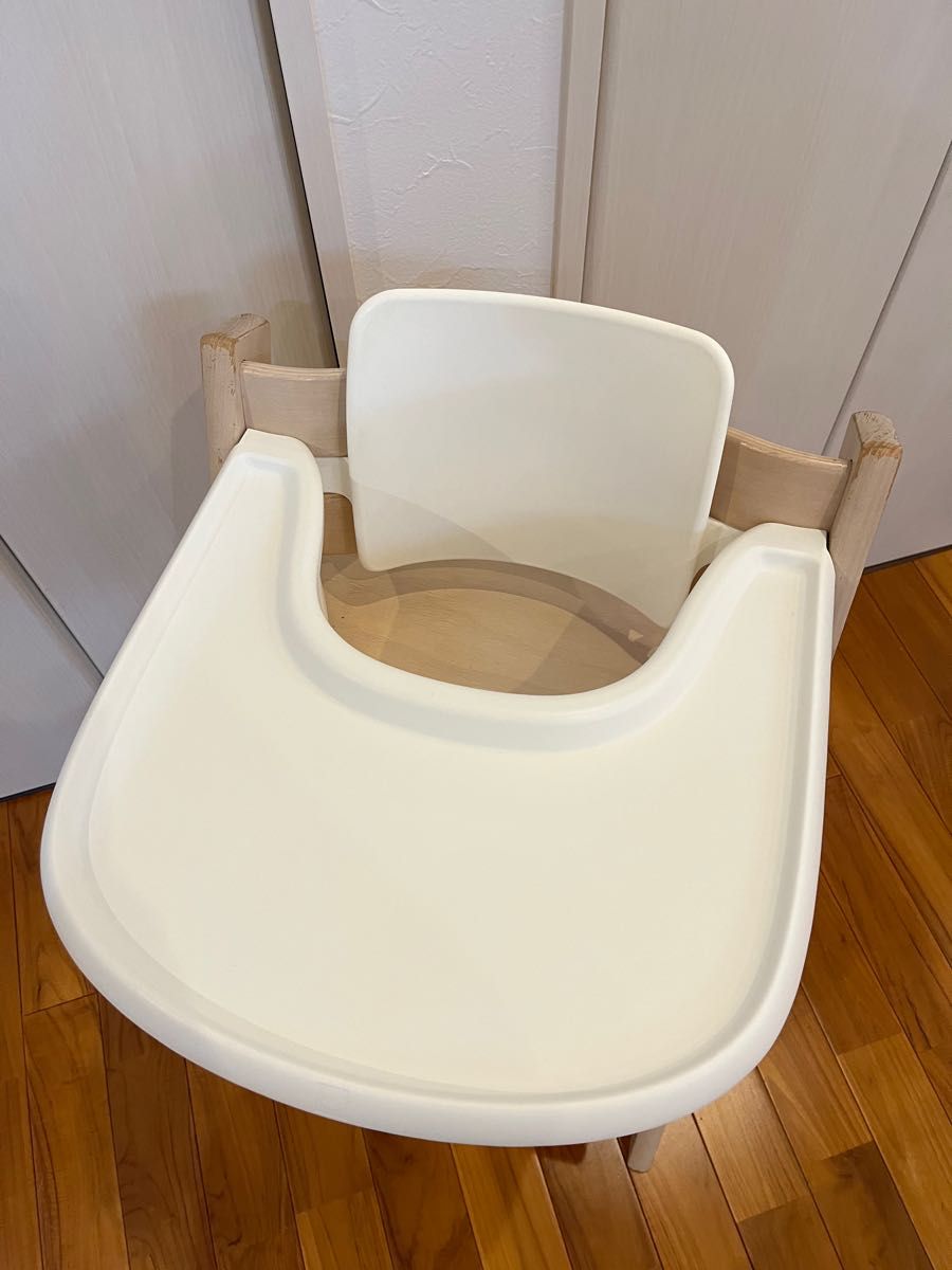 ストッケ ホワイトウォッシュ トリップトラップ ベビーセット トレイ